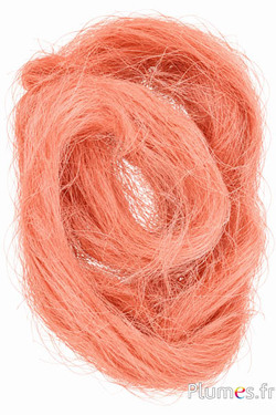 Sisvezels - 50 g - zalmroze